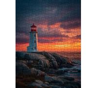 Ocean Lighthouse Classic Jigsaw Puzzle 4000 Piece for Adults, BLQSBGA1-167