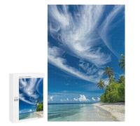 Ocean Meets Sky - Adult Picture Puzzle, 1000 PCS, Screen-Free Activity - for A Weekend Challenge
