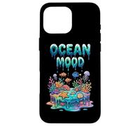 Ocean Mood Colorful Coral Reef Sea Life Underwater Case for iPhone 16 Pro Max