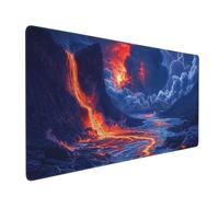 Ocean Mouse Mat xxl Gaming Mouse Pad 900x300 mm non Slip Desk Mat, Dream Extended Large Mousepad Waterproof & Durable & Stitched Edges Keyboard Mat for Home, Office, Gaming Room (36x12 Inch) 2S-710