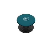 Ocean Nautilus Seashell Minimalist Graphic PopSockets Adhesive PopGrip