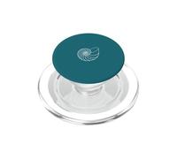Ocean Nautilus Seashell Minimalist Graphic PopSockets PopGrip for MagSafe