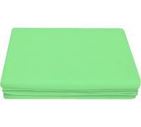 Ocean Nights Luxury Polycotton Flat Sheet Non-Iron Percale Blend Breathable Bed Sheets Single Double King Super King (Mint, Super King)