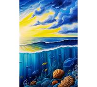 Ocean Notebook : Under the sea: Fish and Sea Life Journal