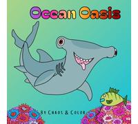 Ocean Oasis: An Ocean Themed Mini Take-A-Long Coloring Book For All Ages