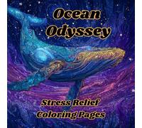 Ocean Odyssey: A Stress Relief Coloring Book: 50 Fun Illustrations of Ocean Animals and Scenes: A Coloring Book Dive into the Deep (The Serenity Series)