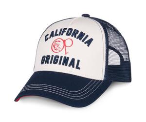 Ocean Pacific BAILING Cap Ecru/Navy/Red, One Size