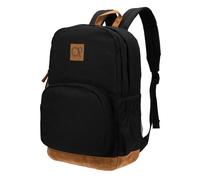 Ocean Pacific La Playa Canvas Backpack for Travel, Sports, Beach, Work, Casual Daypack for Men Women Fits 15.6 Inch Laptop, Black, Daypack Backpacks