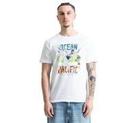 Ocean Pacific Men's Broulee T-Shirt, White/Multicolour, XXL
