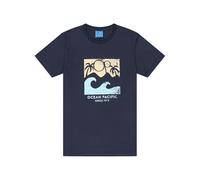 Ocean Pacific Men's Froth T-Shirt, Blue/Yellow, S