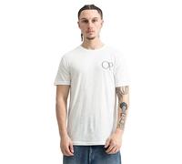 Ocean Pacific Men's Quiver T-Shirt, Marl Ecru/Multicolour, M