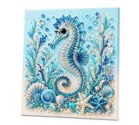 Ocean Pearl Art DIY Kit Octopus Wave 3D Pearl Craft Kit 5D Bead Painting