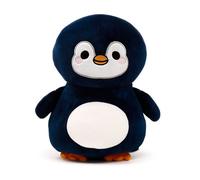 Puckator Swapseazzz Adoramals Ocean Penguin 2-in-1 Plush Travel Pillow & Toy - Neck Flight Airplane Pillow For Travel - Kids Neck Pillows Cushion For Sleeping Neck Pain Adults - Airport Essentials
