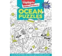 Ocean Puzzles: Over 100 Search and Find Puzzles with Sea Creatures, Marine Animals and More Under the Sea Picture Scenes, Ocean Picture Puzzles for Kids 6 and Up (Hidden Pictures)
