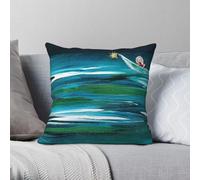 Ocean Reflections Sea Power Pillowcase Polyester Linen Velvet Pattern Zip Decor Pillow Case Room Cushion Cover