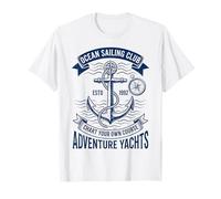 Ocean Sailing Club Chart Your OWN Course Adventure Yachts T-Shirt