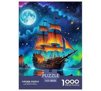 Ocean Sailing Jigsaw Puzzles for Adults Gifts 1000 Piece Educational Games Home Decors Dream Voyage Jigsaw Puzzle for Adults And Kids Age 12 And Up 38x26cm/1000pcs