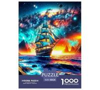 Ocean Sailing Jigsaw Puzzles for Adults Gifts 1000 Piece Educational Games Home Decors Dream Voyage Jigsaw Puzzle for Adults And Kids Age 12 And Up 38x26cm/1000pcs