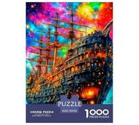 Ocean Sailing Jigsaw Puzzles for Adults Gifts 1000 Pieces Educational Games Home Decoration Brainteasing Dream Voyage Jigsaw Puzzle for Adults 70x50cm/1000pcs