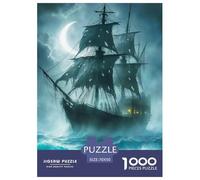 Ocean Sailing Jigsaw Puzzles Great Gift for Adults 1000 Pieces Educational Games Home Decors Dream Voyage Jigsaw Puzzle for Women Men Adult 70x50cm/1000pcs