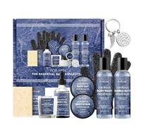 Ocean Scented Spa Gifts for Men, Christmas Birthday Gift Self Skin Care Set for Men, Spa Gift Baskets for Him, 13Pcs Men's Spa Kit Gifts, A Spa Gift for Dad