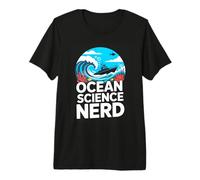 Ocean Science Nerd Marine Biology Ocean Lover Premium T-Shirt