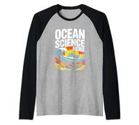 Ocean Science Nerd Marine Biology Ocean Lover Raglan Baseball Tee
