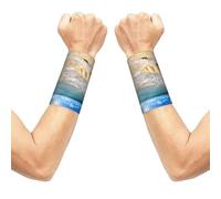Ocean Sea Wave Seashell Print Carpal Tunnel Wrist Support Comfortable Wrist Guard Sweat Band