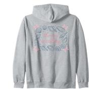 Ocean Seashell Starfish The Sea Is Calling Quote Zip Hoodie