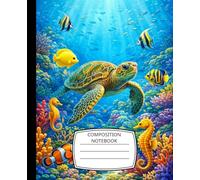 Ocean Serenity Sea Turtle Composition Notebook