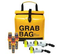 Ocean Signal rescueME MOB2 Sailing Safety Kit - 3 x rescueME MOB2 - AIS Class M Man Overboard Beacon with DSC Alert, Lifejacket Integration, Automatic Activation, MOB Safety Bundle