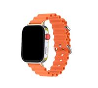 Ocean Silicone Strap For Huawei Watch Fit 4/3 Replaceable Sport Bracelet For HUAWEI FIT 4Pro Band Watchband(Orange,For watch fit 4)