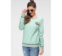 Ocean Sportswear Patterned Sweatshirt Mint