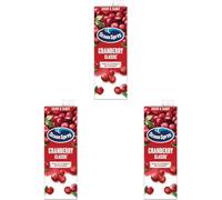 Ocean Spray Classic Cranberry Juice Drink - 1L - Sugar & Natural Sweetener Fruit Juice - Rich in Vitamin C & High in Antioxidants - Made with Whole Cranberries (Pack of 3)