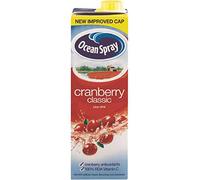 Ocean Spray Cranberry Fruit Juice Cartons - 12x1ltr