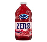 Ocean Spray® Zero Sugar Cranberry Juice Drink, Cranberry Juice Drink Sweetened with Stevia, 180ml Bottle