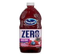Ocean Spray® Zero Sugar Mixed Berry Juice Drink, Cranberry Juice Drink Sweetened with Stevia, 180ml Bottle