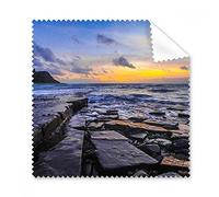 Ocean Stone Water Science Nature Picture Glasses Cloth Cleaning Cloth Gift Phone Screen Cleaner 5pcs