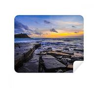 Ocean Stone Water Science Nature Picture Phone Screen Cleaner Glasses Cleaning Cloth 2pcs Suede Fabric