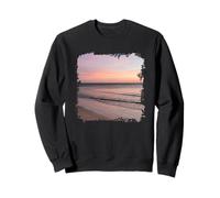 Ocean Sunset Beach Soft Waves Coastal Horizon Sweatshirt