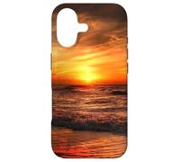 Ocean Sunset Coast Beach Evening Atmosphere Case for iPhone 17