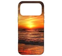 Ocean Sunset Coast Beach Evening Atmosphere Case for iPhone 17 Pro Max