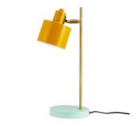 Ocean Table Lamp Curry/ Brass/ Turquoise