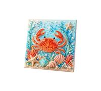 Ocean Theme Pearl Art DIY Kit,Octopus DIY Pearl Painting Kit,Ocean Diamond Art for Adults & Beginners,Sparkling Coastal Wall Decor，Octopus(F)
