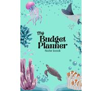 Ocean Theme Undated Monthly Budget Planner for Personal Finance tracking for 12 months: With Income & expense trackers, Saving & debt trackers, Bill ... and Monthly budget planning & analysis pages