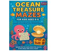 Ocean Treasure Maze's For Kids 4-6