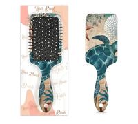 Ocean Turtle Hair Brush Sea Turtles Wet Dry Air Cushion Hair Brush Plastic Detangler Hairbrush for Kids Adults Back To School Gift Women Men
