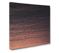 Ocean Twist Canvas Print | Gallery Wrapped 30mm Frame Wall Art | 14x14 inches | Ready to Hang | Modern Seascape Picture | Living Room Bedroom Lounge Office