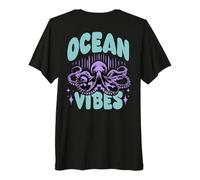 Ocean Vibes Octopus Marine Life Premium T-Shirt