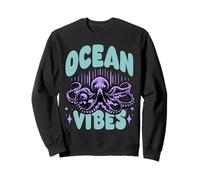 Ocean Vibes Octopus Marine Life Sweatshirt